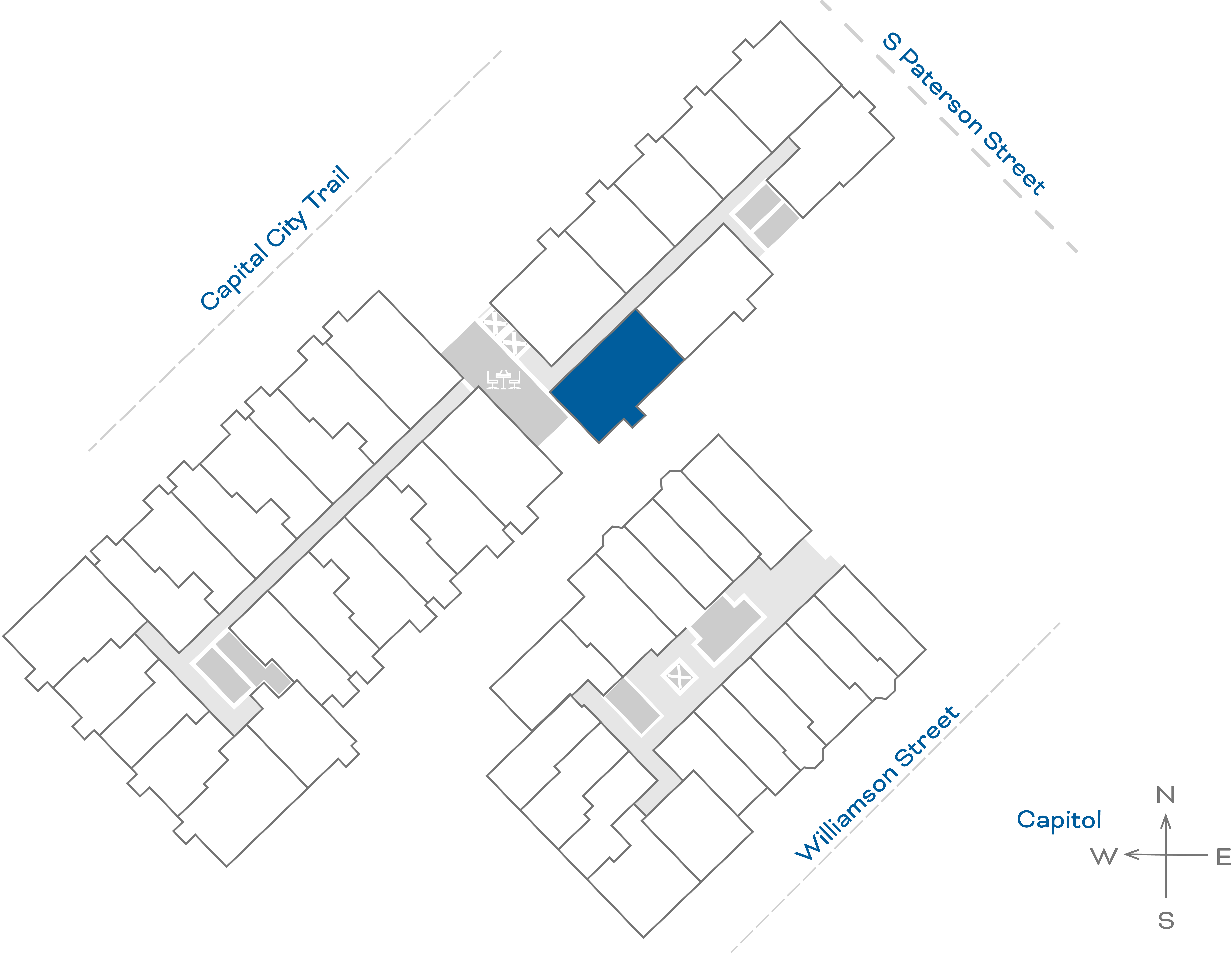 ULI The Irwin N211 - 2 Bed, 2 Bath Floorplate