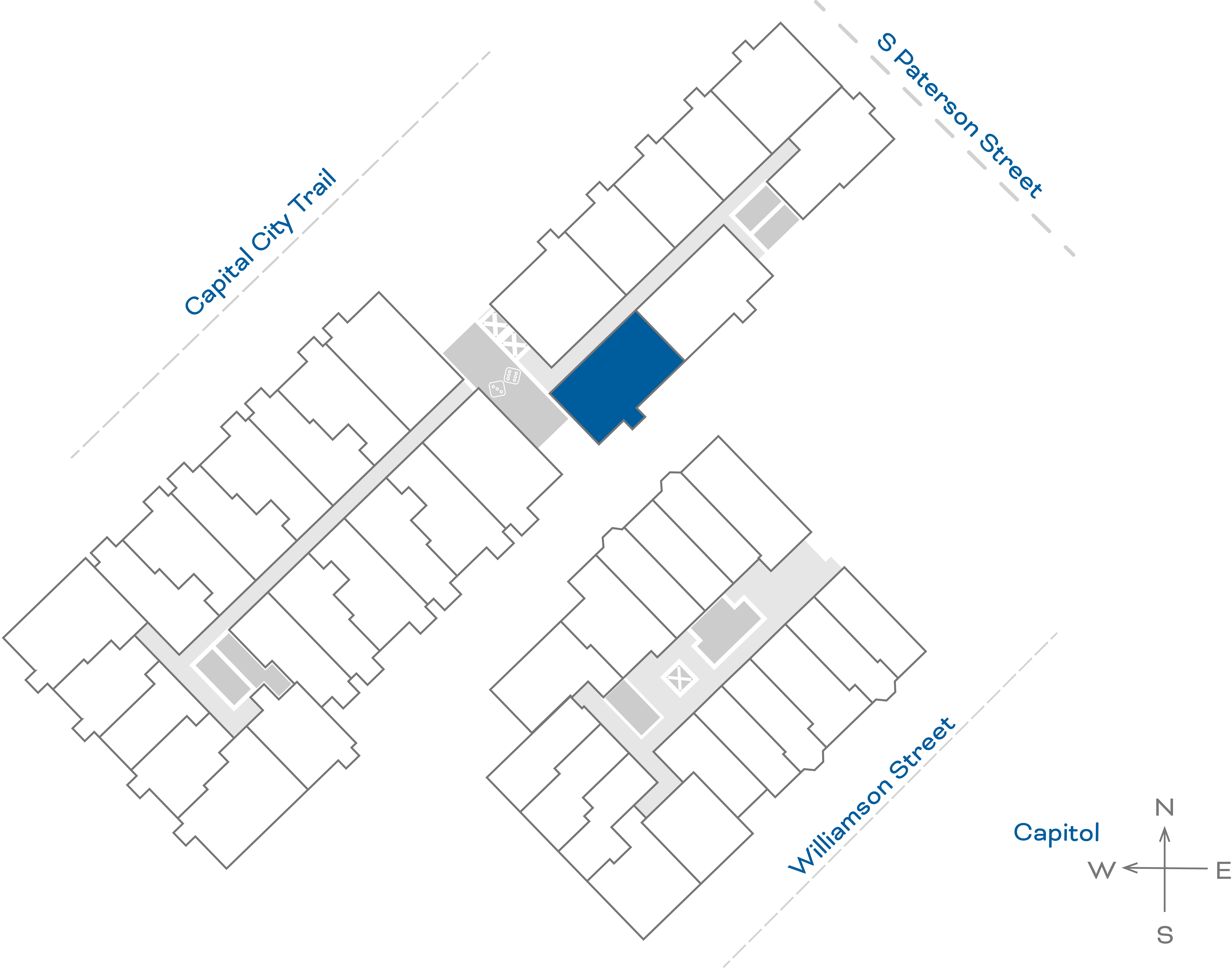 ULI The Irwin N311 - 2 Bed, 2 Bath Floorplate