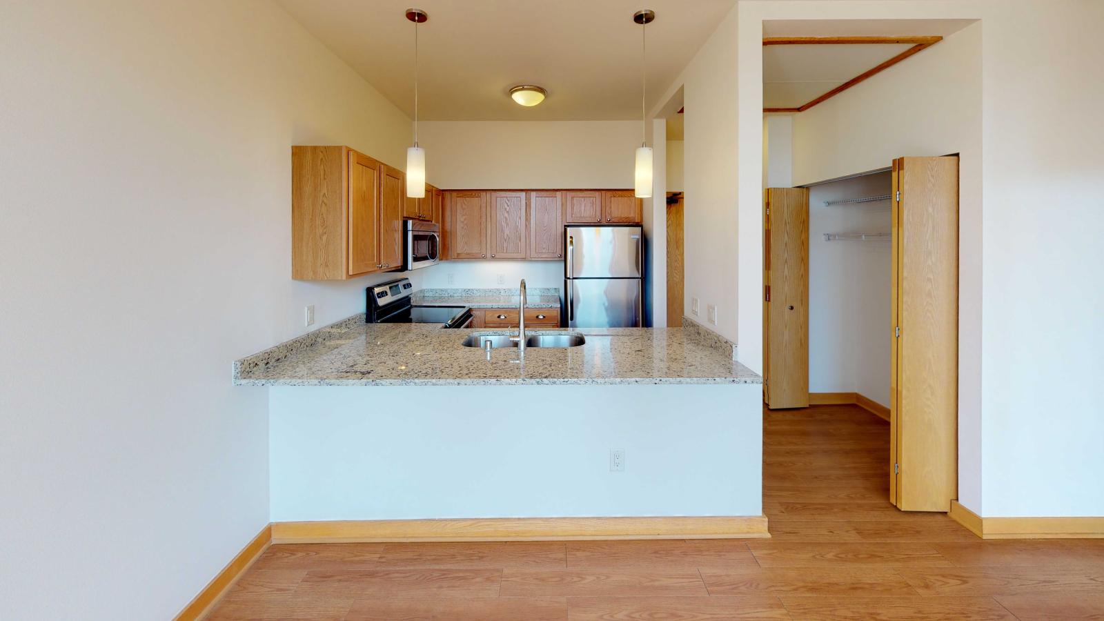 ULI-Lincoln-School-Apartment-Lake-Balcony-Terrace-Living-Area-Kitchen-Historic-Apartment-Downtown-View-Pet-Friendly-Dogs-Cats-Level-Home-Trails-Parks