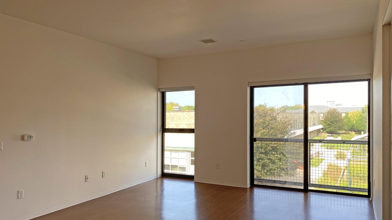 Bright two bedroom with Juliette balcony and abundant natural light at SEVEN27